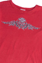 Harley Davidson Horny Toad Glittery Flame Long Sleeve Ribbed T-Shirt