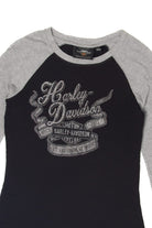 Recycled Long Sleeve Harley Davidson T-Shirt
