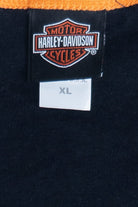 Harley Davidson Sporty Striped Sleeve Appleton Wisconsin T-Shirt