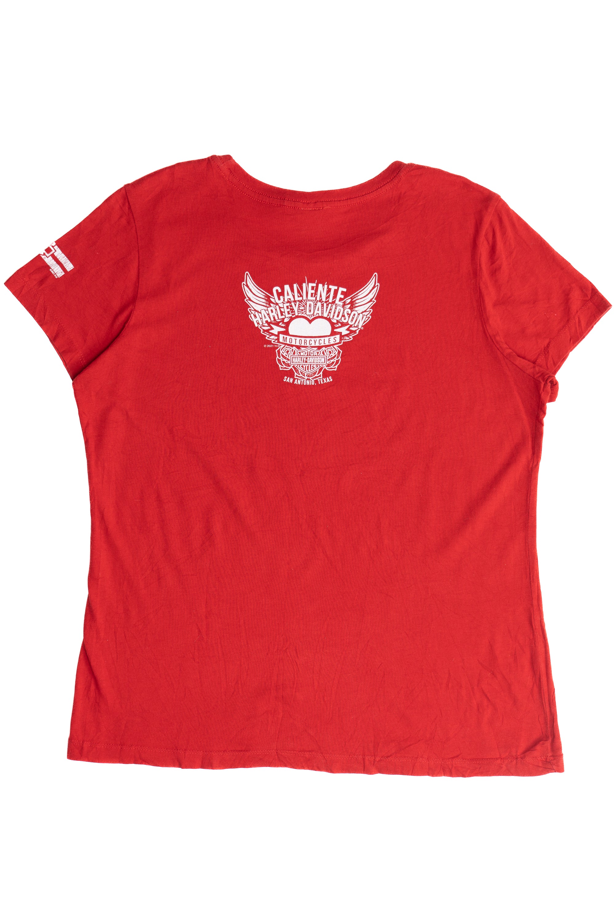 Harley Davidson "Caliente" San Antonio, Texas T-Shirt