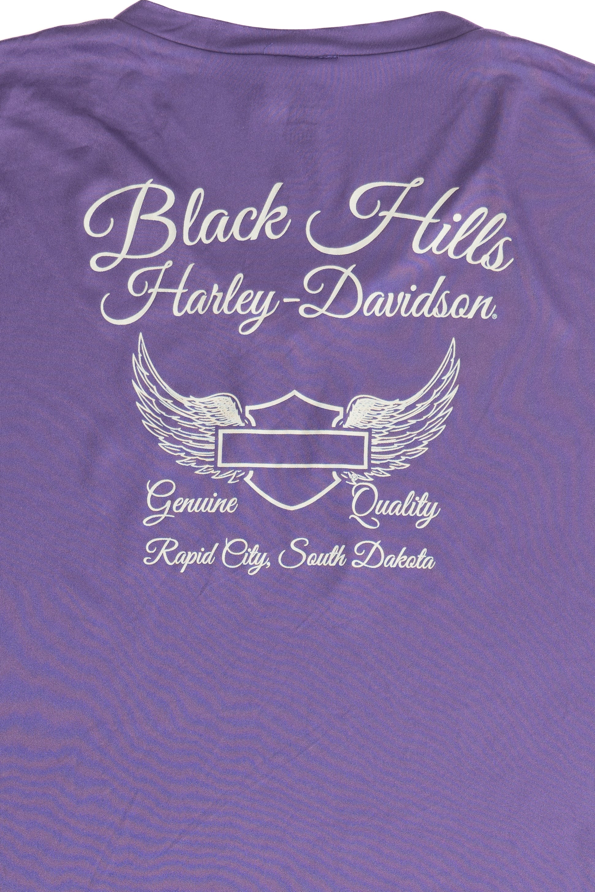 Harley Davidson "Black Hills" Lightweight Athletic Wear T-Shirt