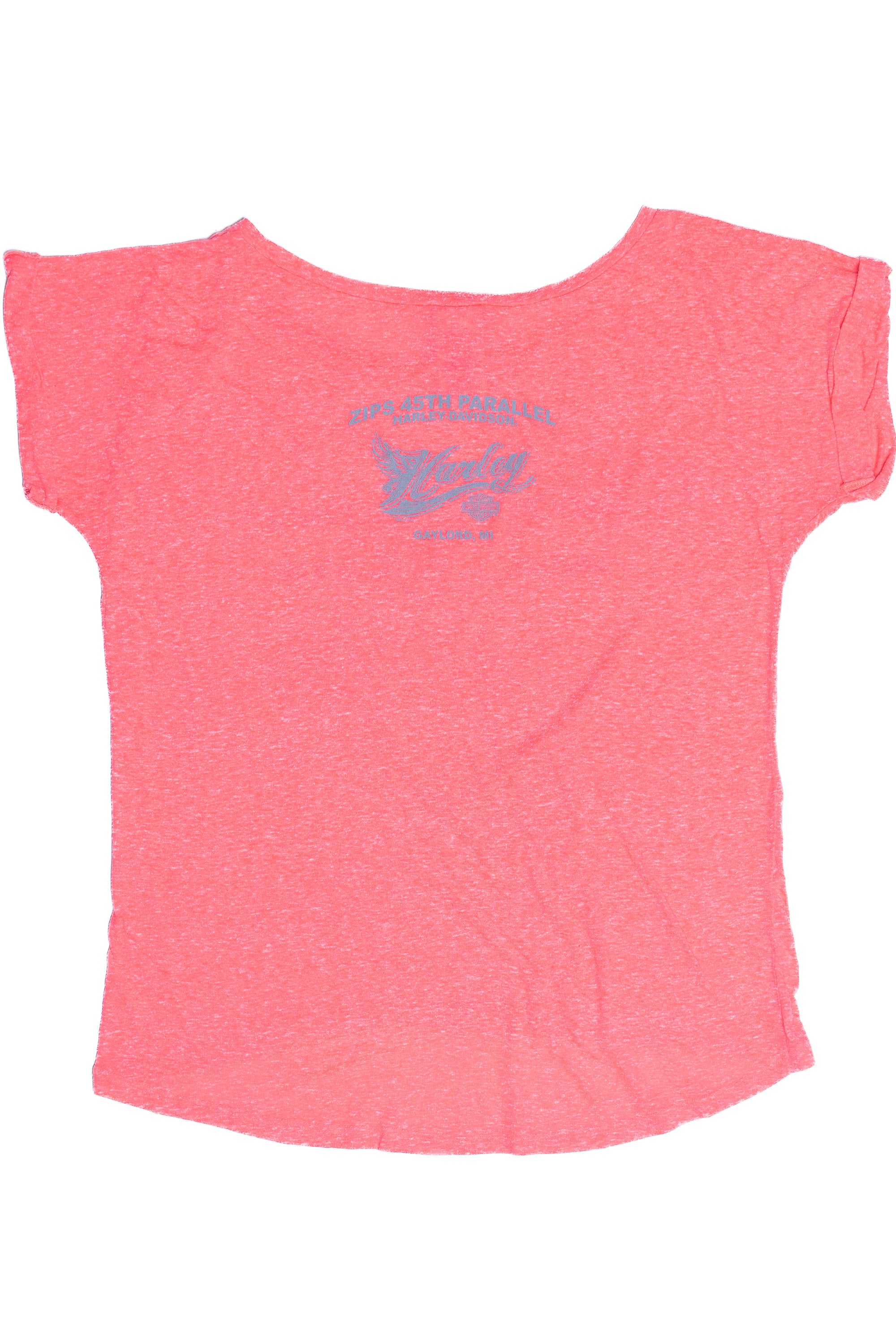 Harley Davidson Motorcycles Neon Pink T-Shirt