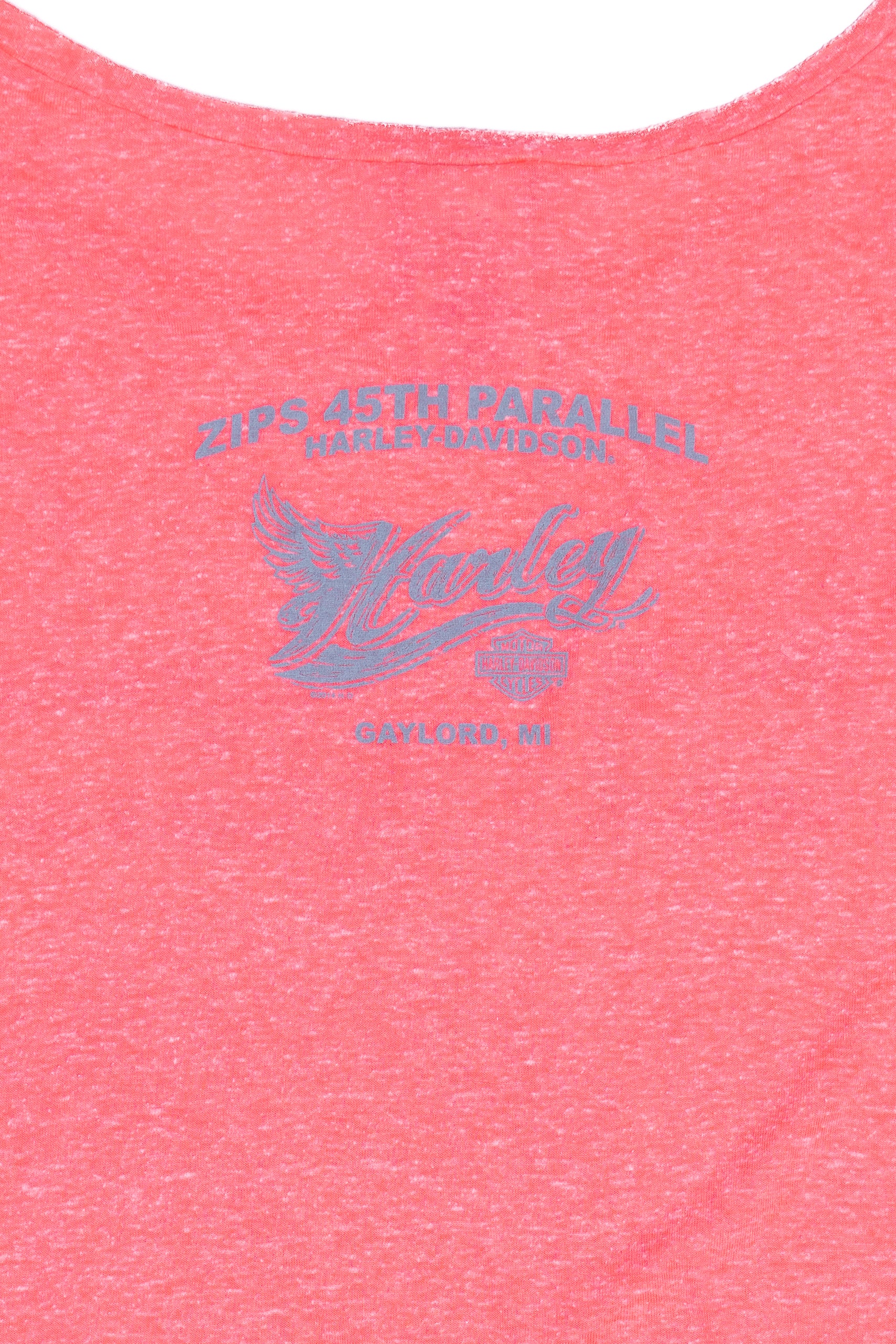 Harley Davidson Motorcycles Neon Pink T-Shirt