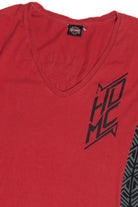 Harley Davidson Patterned Sides Spitzie's Albany-Schenectady New York T-Shirt