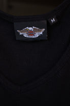  Black Jeweled Harley Davidson Motorcycles T-Shirt (2010s)