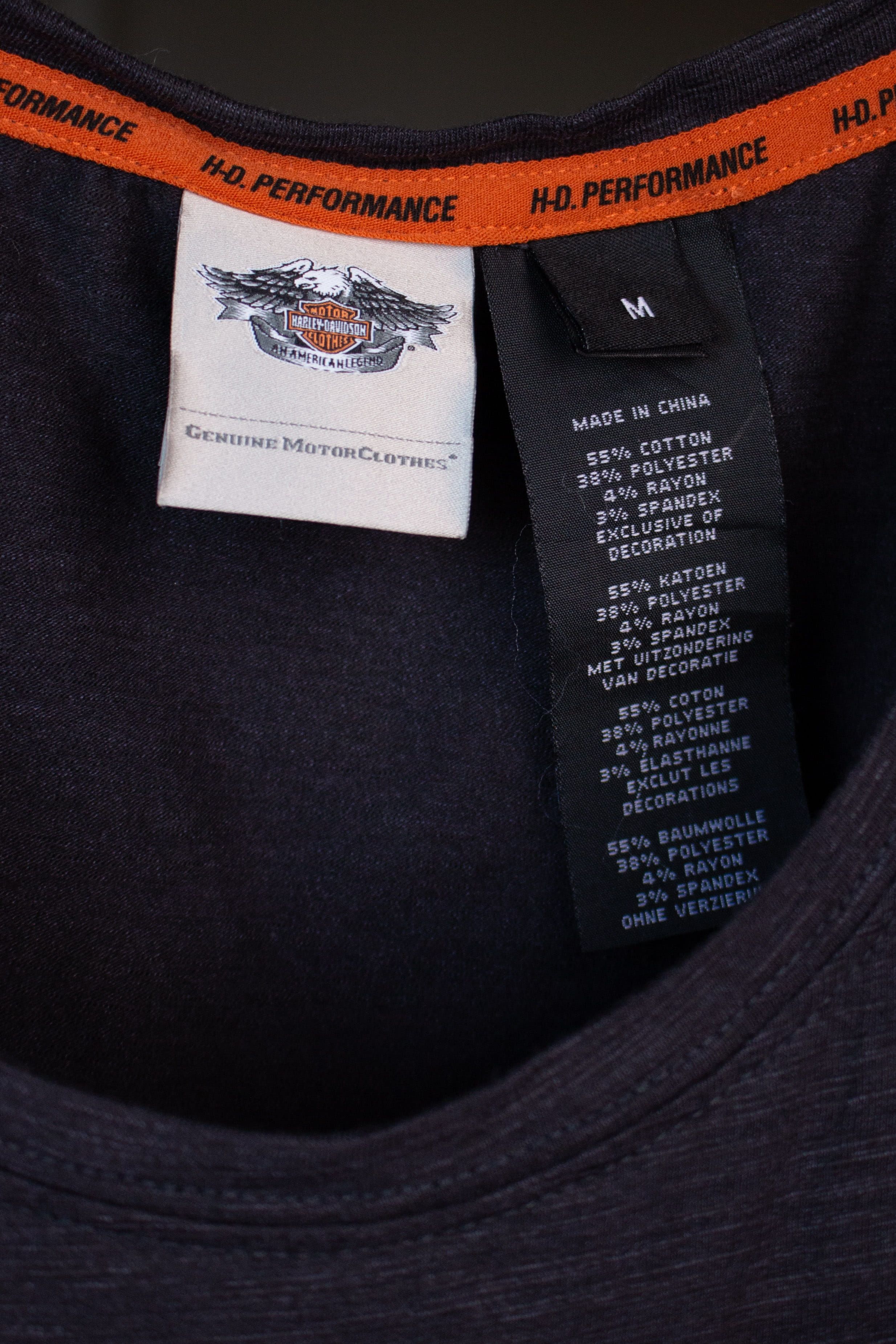 Genuine Harley Davidson Motorcycles T-Shirt (2010s)