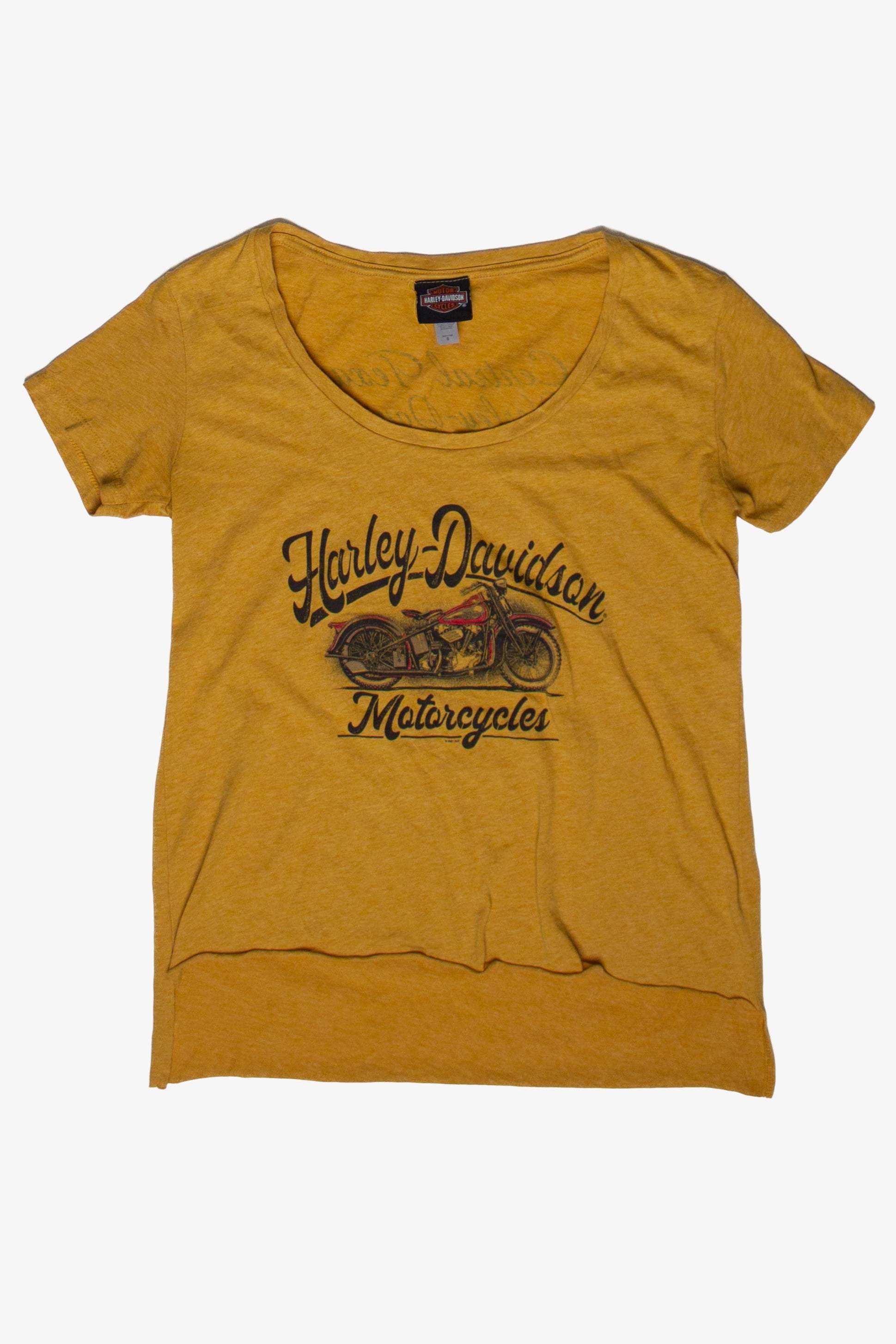 Central Texas Raw Hem Harley Davidson T-Shirt (2020s)
