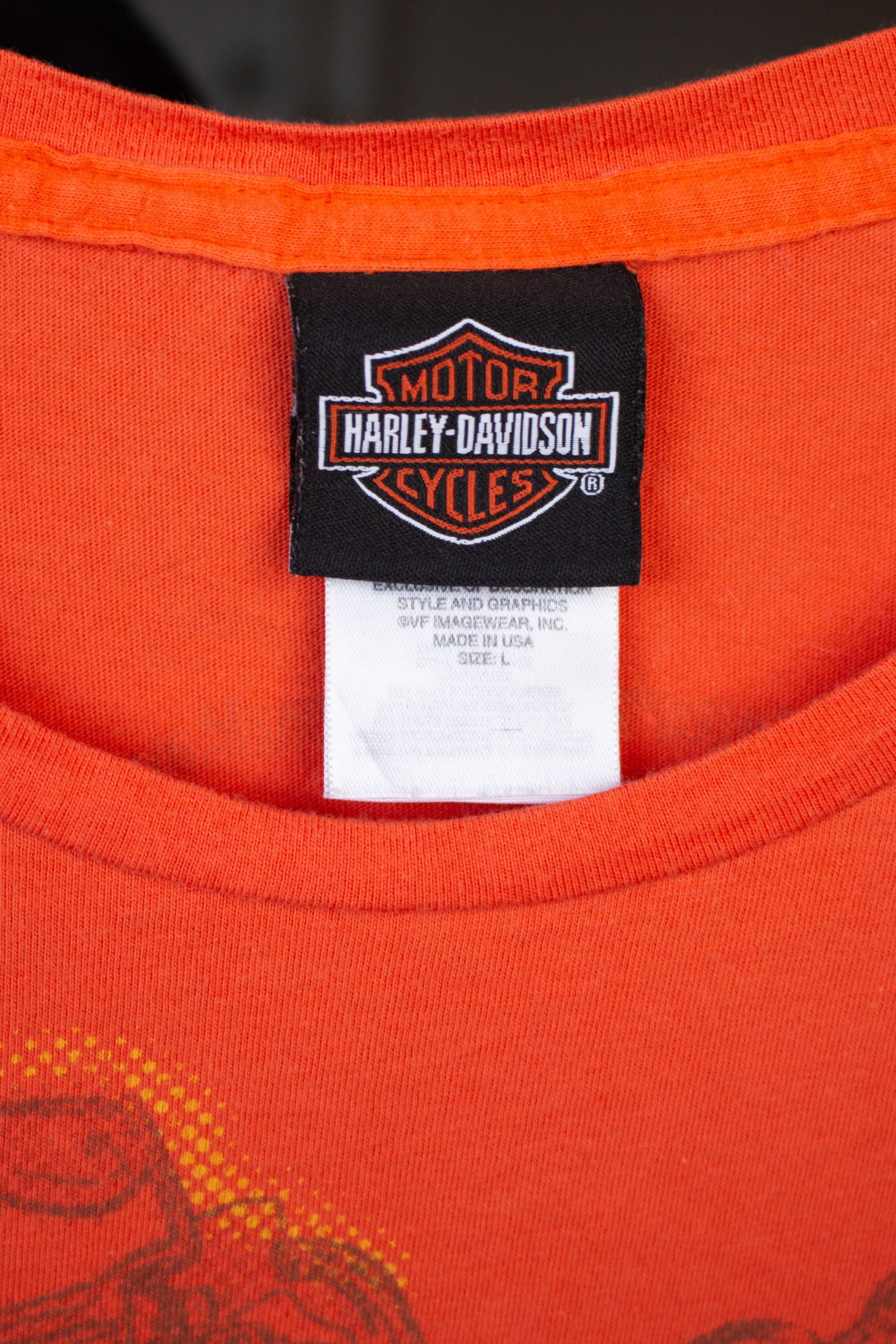 Tomahawk Operations Long Sleeve Harley Davidson T-Shirt (2010s)
