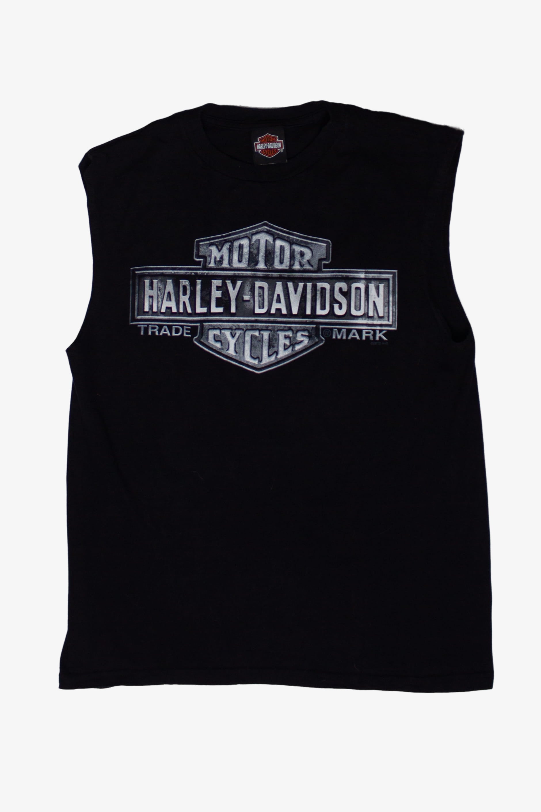 Sleeveless Oakland Harley Davidson T-Shirt (2010s)