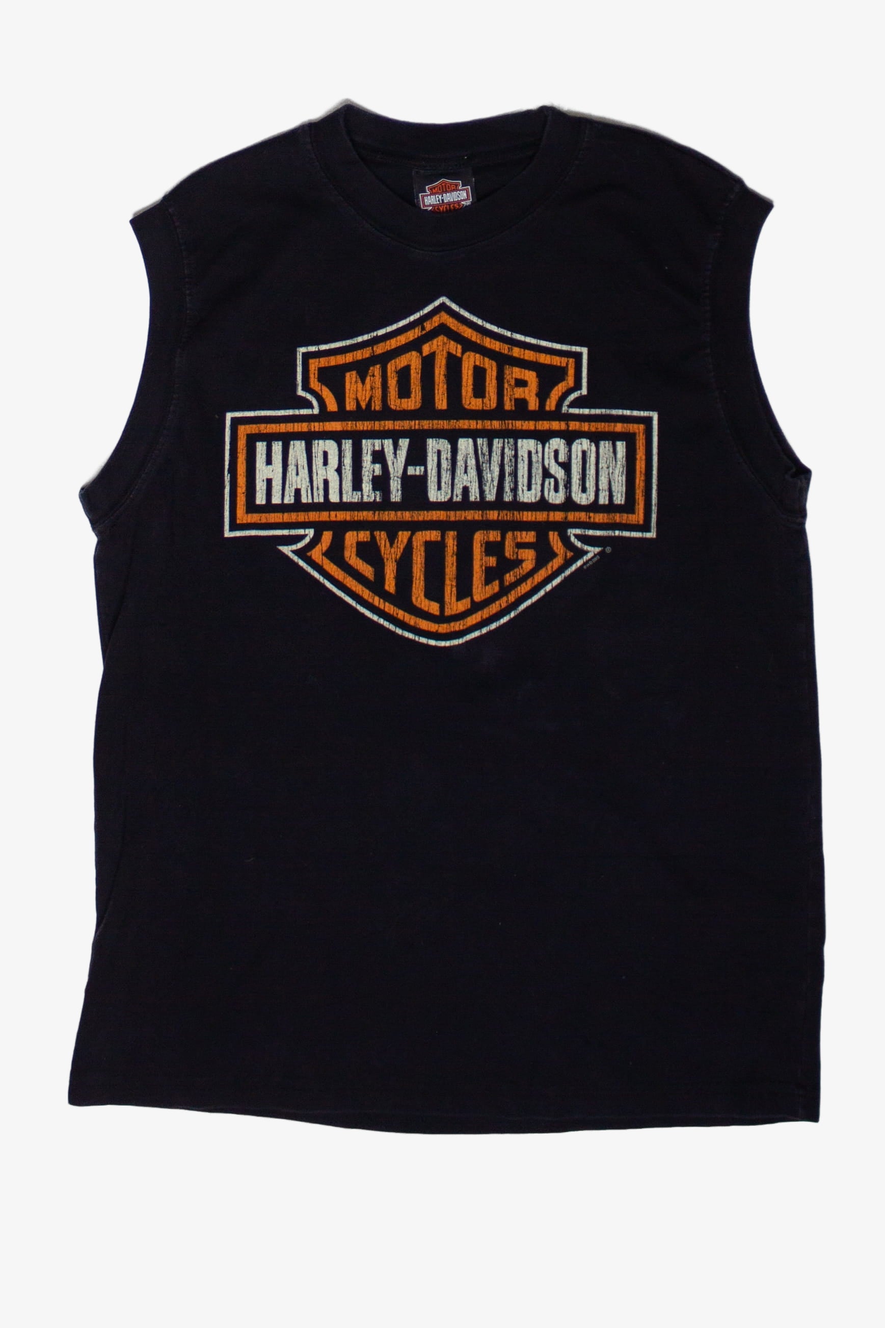 Vintage Sleeveless Big Boar Harley Davidson T-Shirt (2000s)