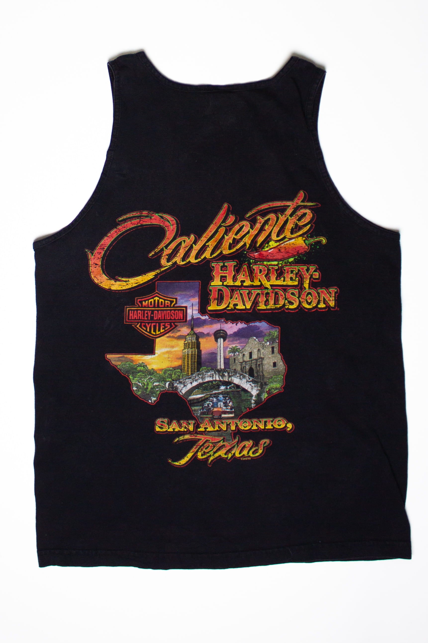 Caliente San Antonio Harley Davidson Tank (2010s)