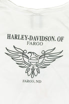Recycled Rhinestone Fargo Harley Davidson Long Sleeve T-Shirt (2020s)