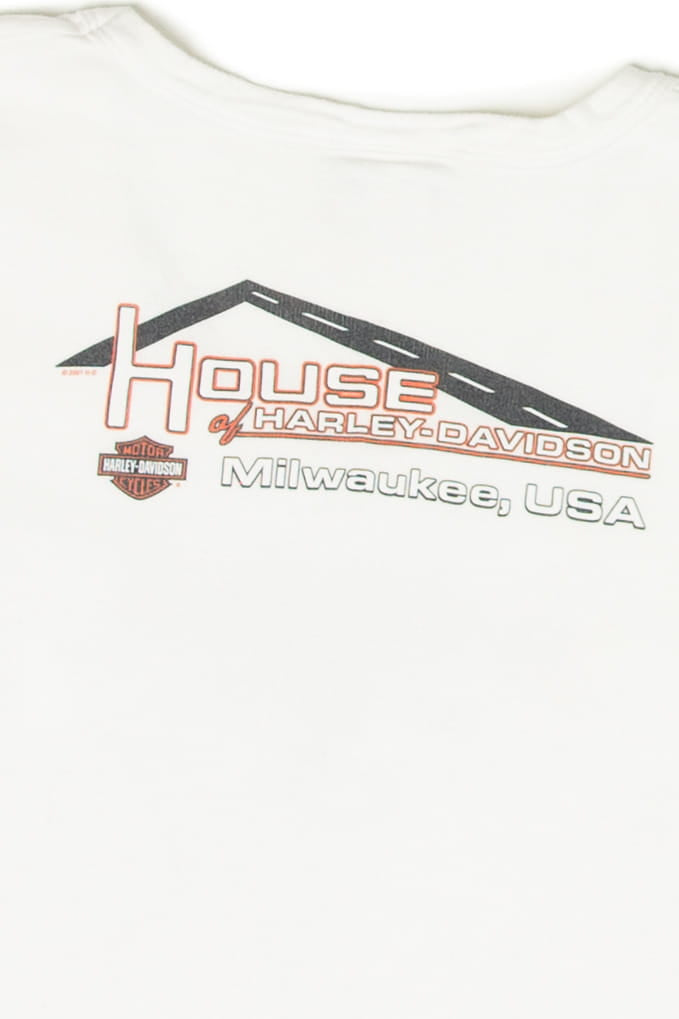 Recycled House Of Harley Davidson T-Shirt (2000s)