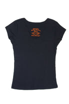 Recycled Lace Tie Biker Bob's Harley Davidson T-Shirt