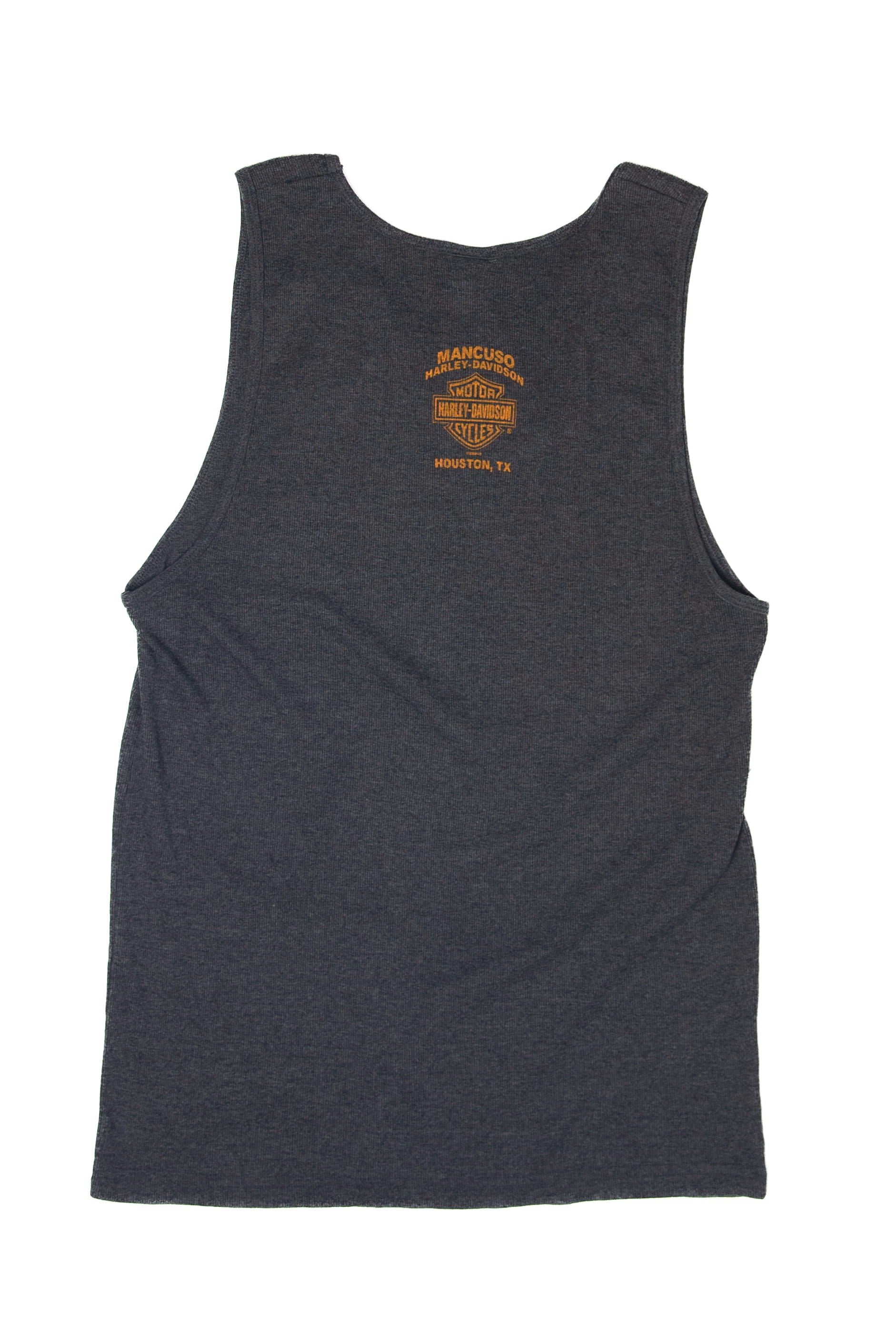 Recycled Mancuso Sleeveless Harley Davidson T-Shirt (2000s)