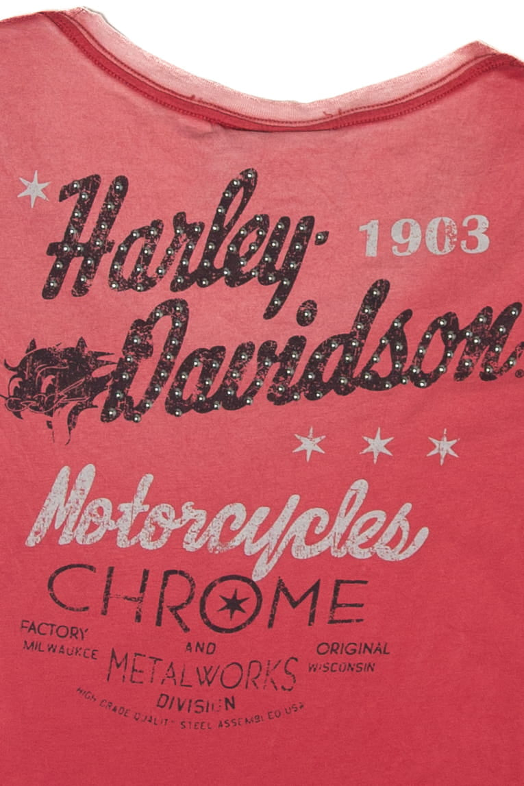 Recycled Harley Davidson Chrome + Metalworks T-Shirt