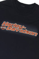 Recycled Big Barn Harley Davidson Sleeveless T-Shirt (2010s)
