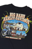 Recycled Big Barn Harley Davidson Sleeveless T-Shirt (2010s)
