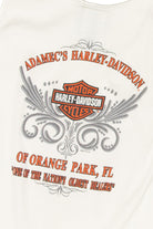 Recycled Skull Adamec's Harley Davidson Sleeveless T-Shirt (2010s)