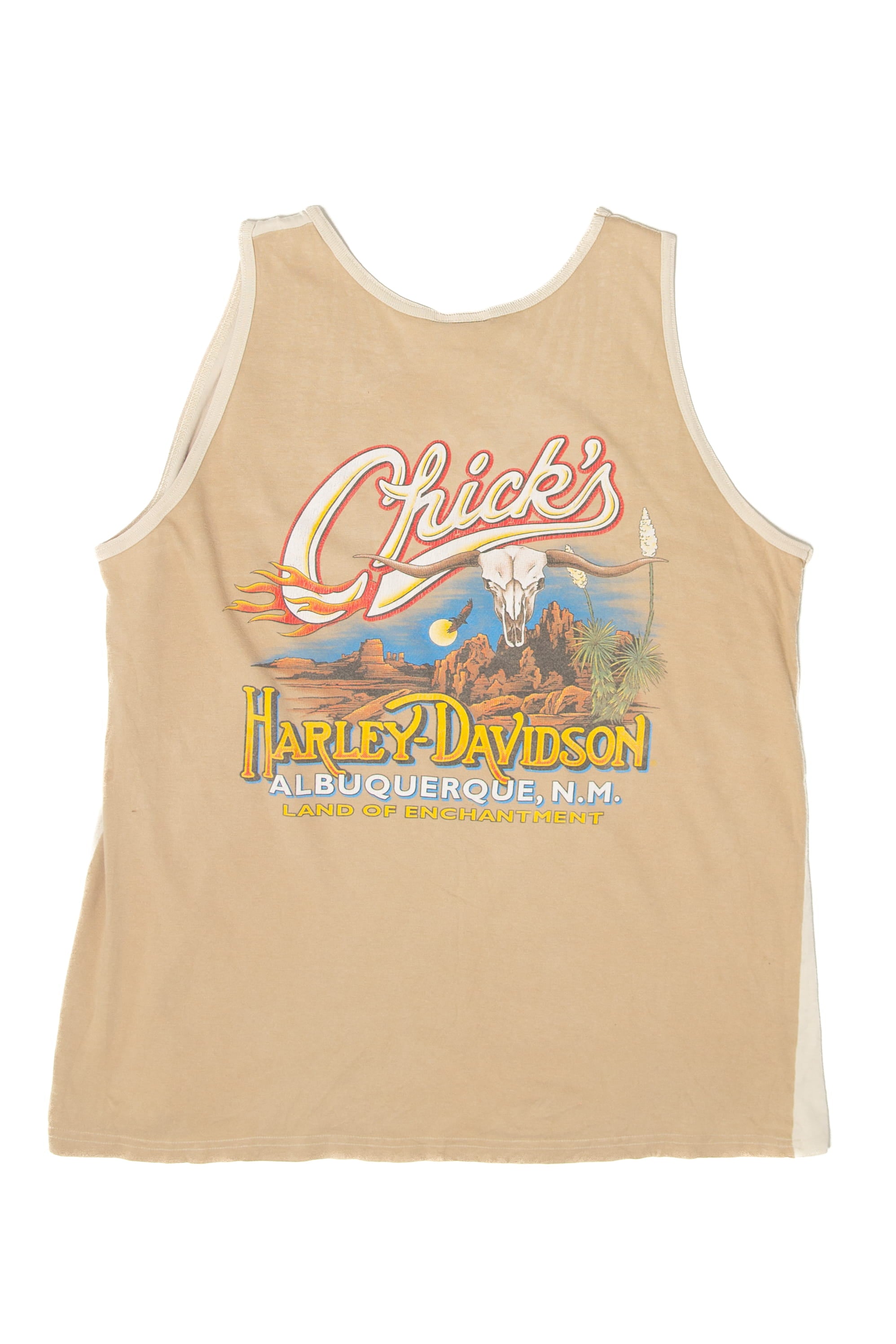 Vintage Chick's T-Shirts Harley Davidson Sleeveless T-Shirt (2000s)