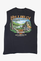 Recycled Hillbilly Gatlinburg Harley Davidson Sleeveless T-Shirt (2010s)