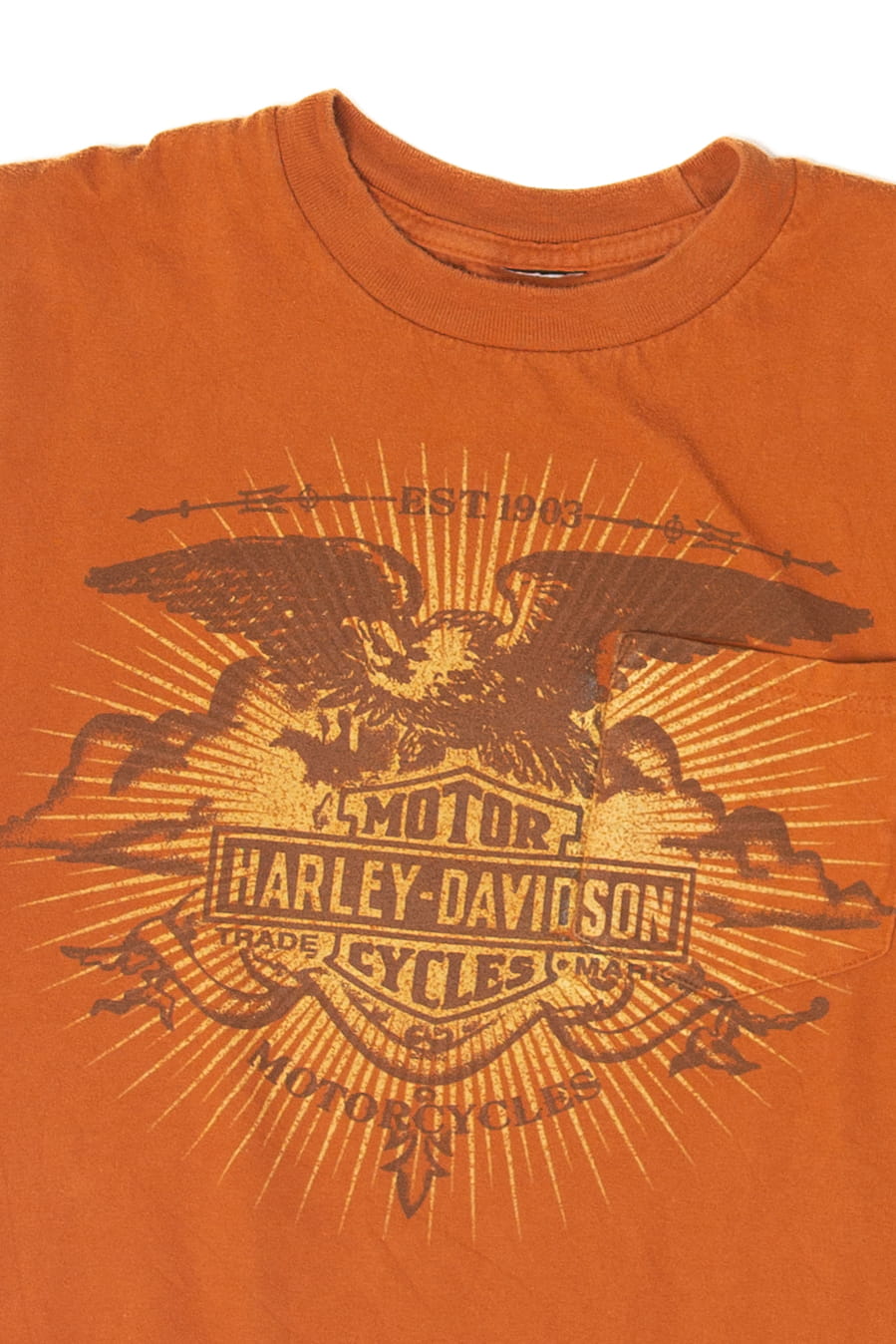 Recycled Doug's Florence Harley Davidson Sleeveless T-Shirt (2000s)