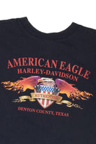 Vintage Denton County Harley Davidson Sleeveless T-Shirt (2000s)