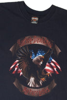 Vintage Denton County Harley Davidson Sleeveless T-Shirt (2000s)
