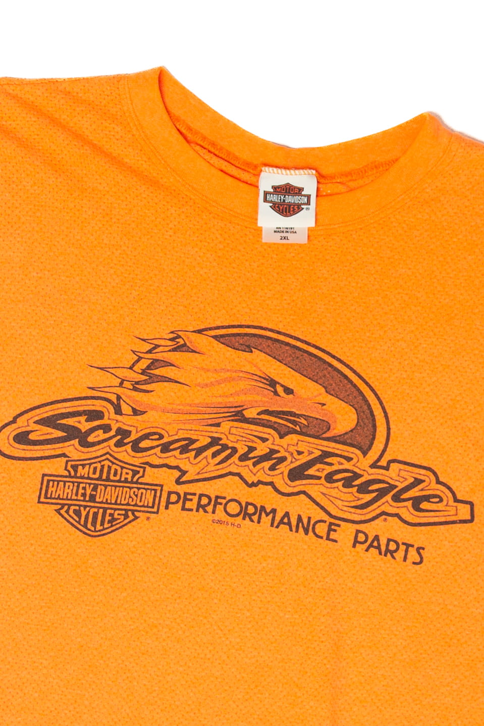 Recycled Screaming Eagle Harley Davidson Sleeveless T-Shirt (2010s)