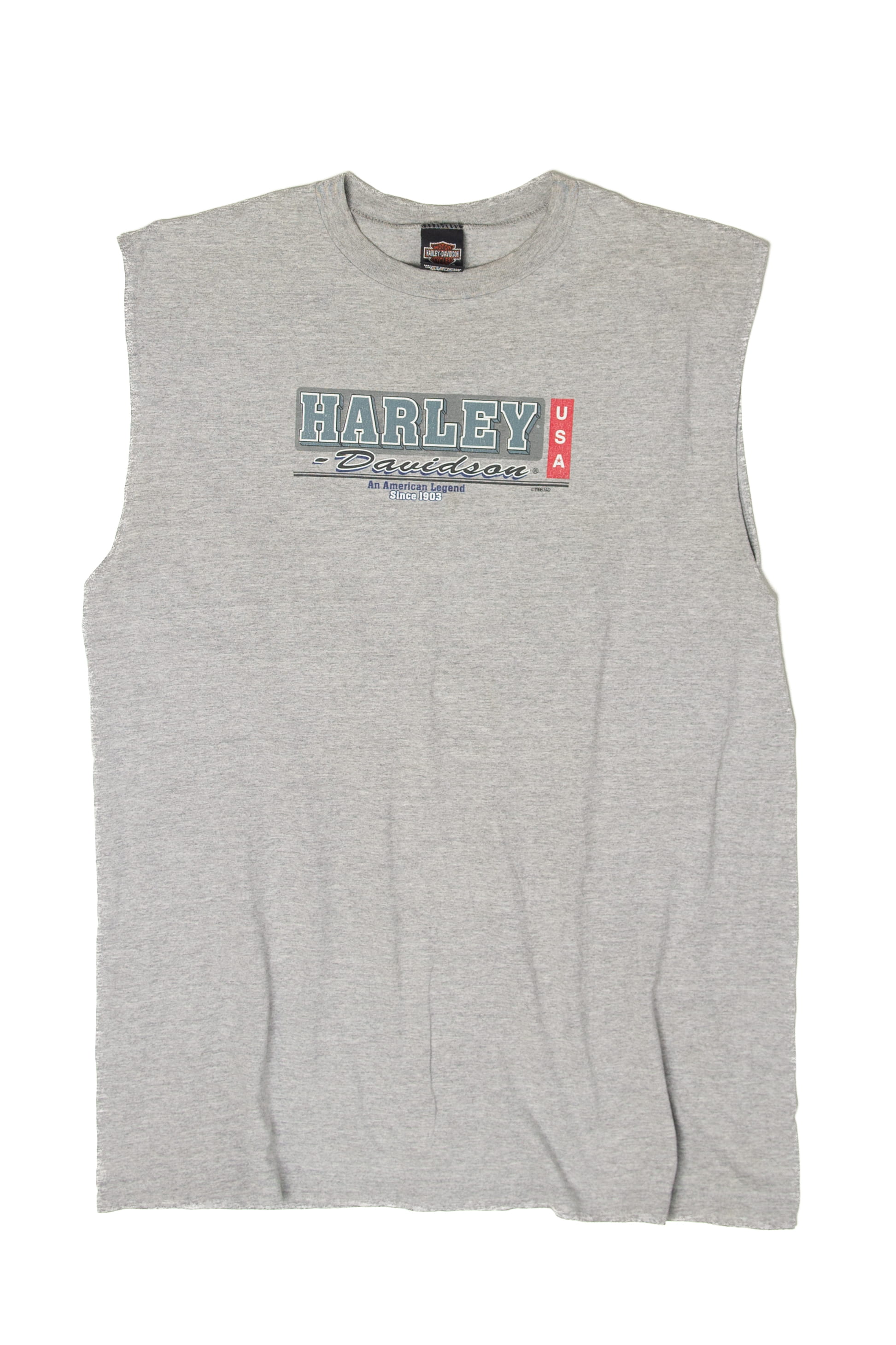 Vintage West Bend Harley Davidson Sleeveless T-Shirt (1990s)