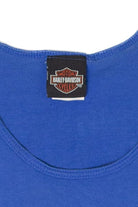 Recycled "Built To Last" Harley Davidson Sleeveless T-Shirt (2010s)