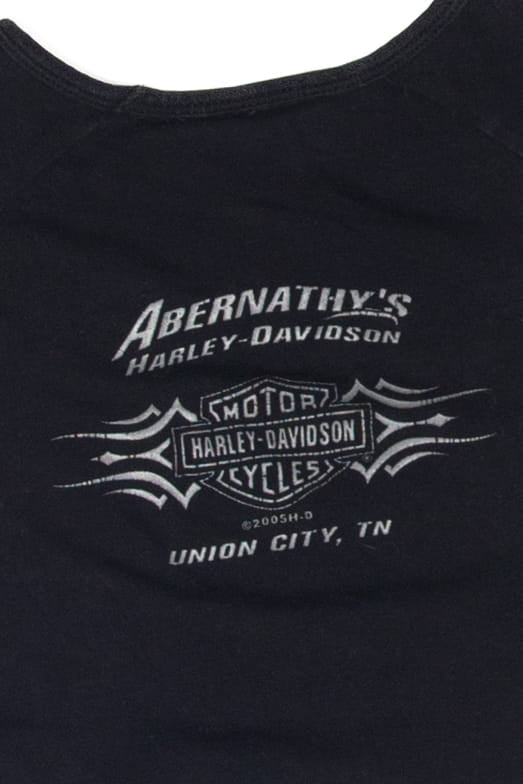 Vintage Abernathy's Union City Harley Davidson T-Shirt (2000s)