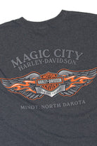 Recycled Magic City Harley Davidson Sleeveless T-Shirt (2010s)