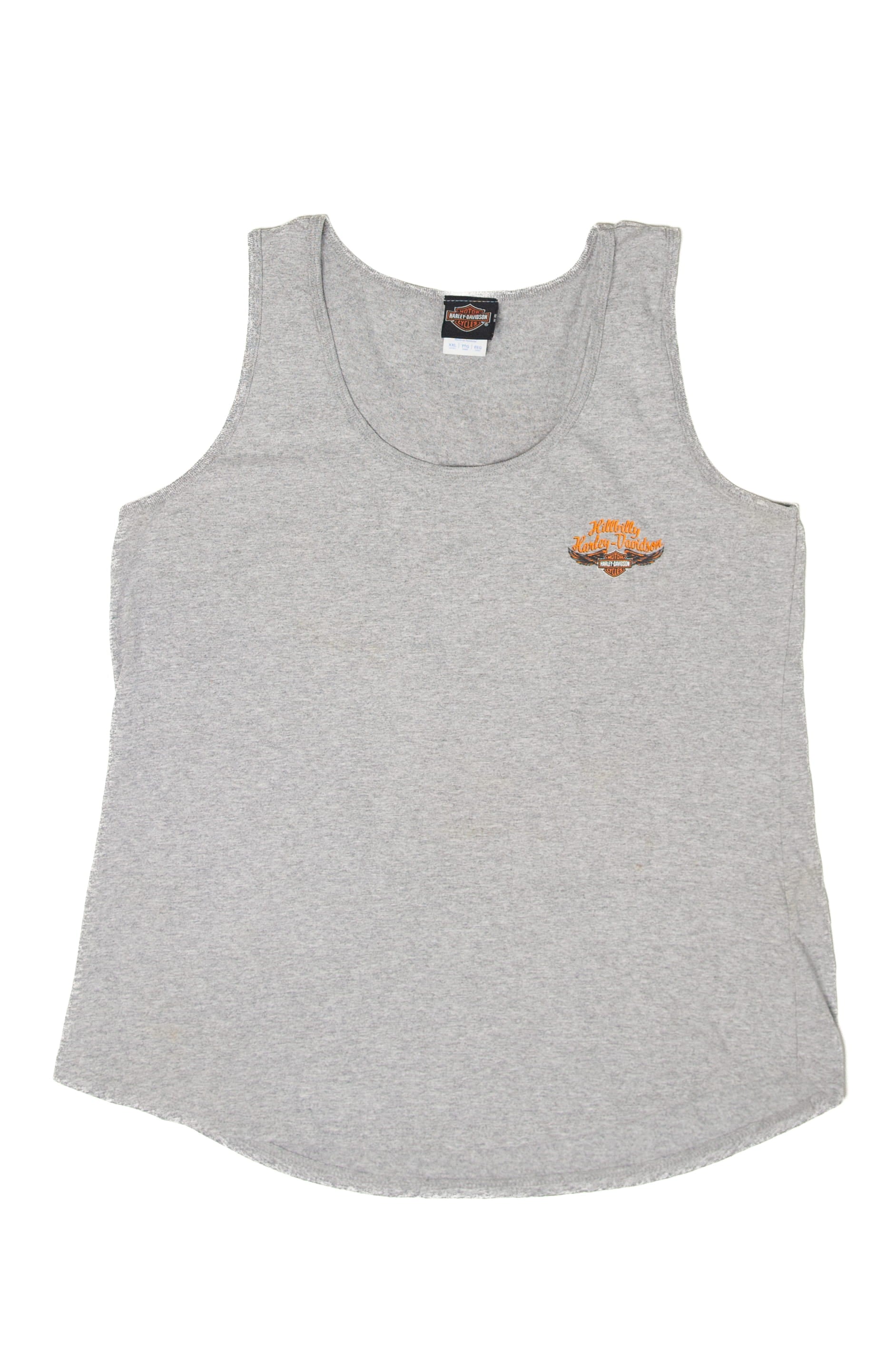 Recycled Hillbilly Harley Davidson Sleeveless T-Shirt
