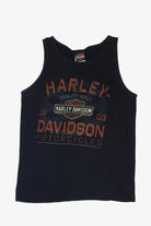 Recycled Appleton Harley Davidson Sleeveless T-Shirt