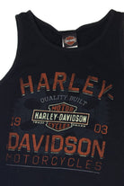 Recycled Appleton Harley Davidson Sleeveless T-Shirt