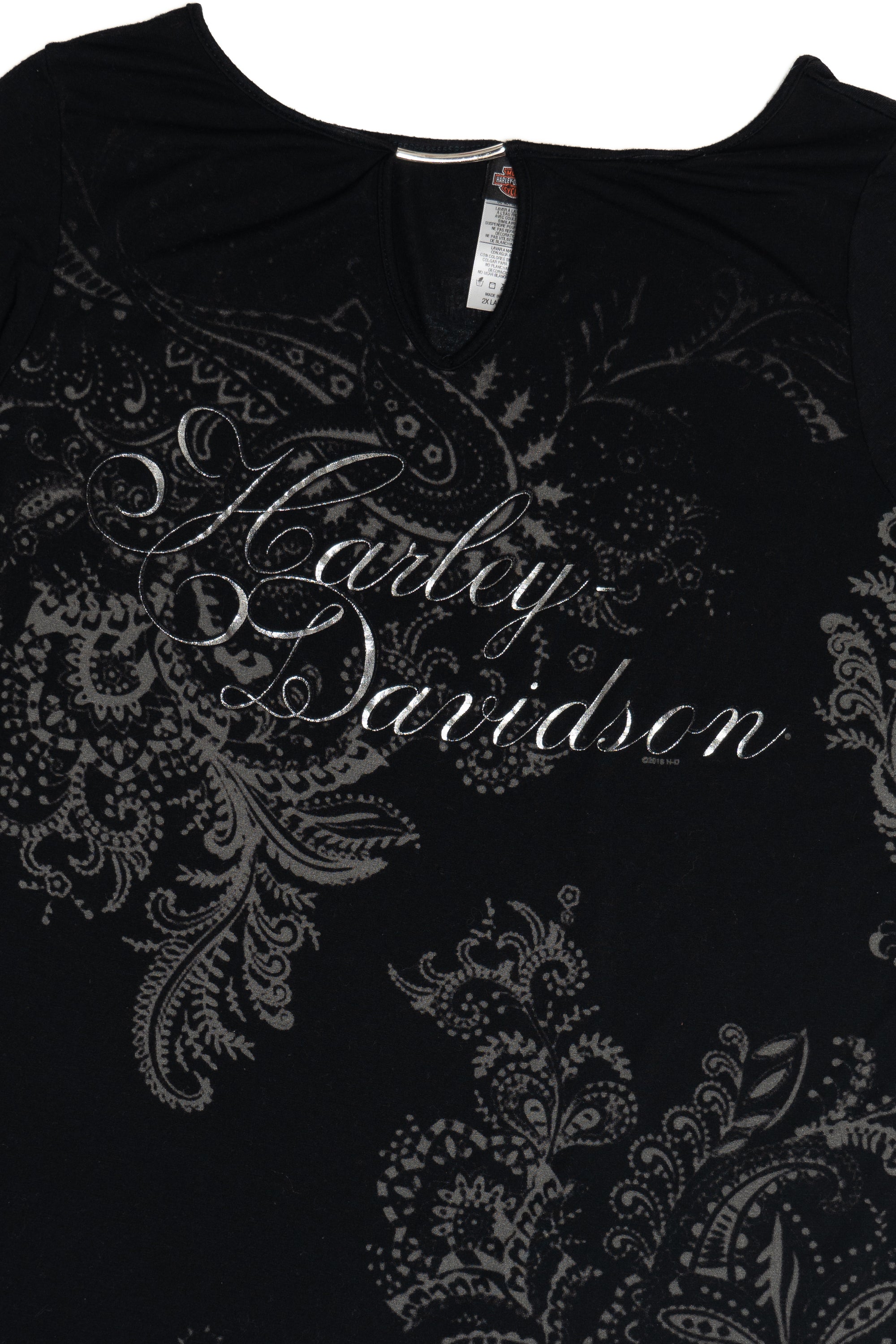 Harley Davidson Paisley Union City, TN Keyhole T-Shirt