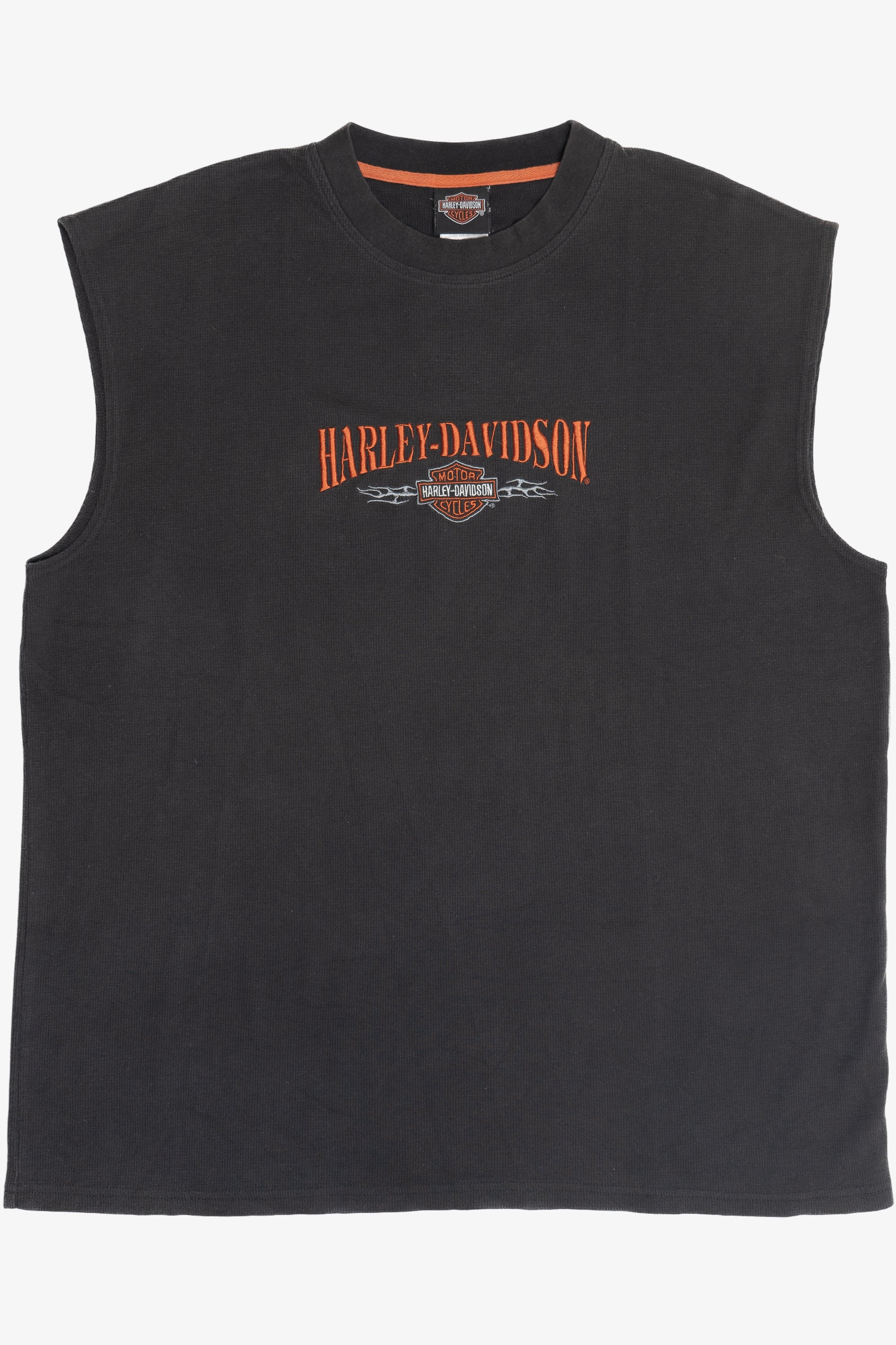 Harley Davidson Embroidered Logo Waffle Weave Muscle Shirt – Ragstock