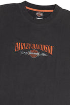 Harley Davidson Embroidered Logo Waffle Weave Muscle Shirt
