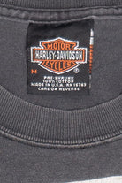 Vintage Harley Davidson "Don't Mess With U.S." "Cowboy Cutoff Sleeve T-Shirt (2000s)