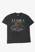 Vintage Anchorage Alaska Bears Harley Davidson T-Shirt (1990s)