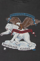 Vintage Anchorage Alaska Bears Harley Davidson T-Shirt (1990s)