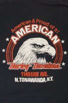Hanes "American And Proud Of It!" Eagle Harley Davidson Sweatshirt (1990s)