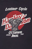 Vintage Lenter Cycle Harley Davidson T-Shirt (1980s)