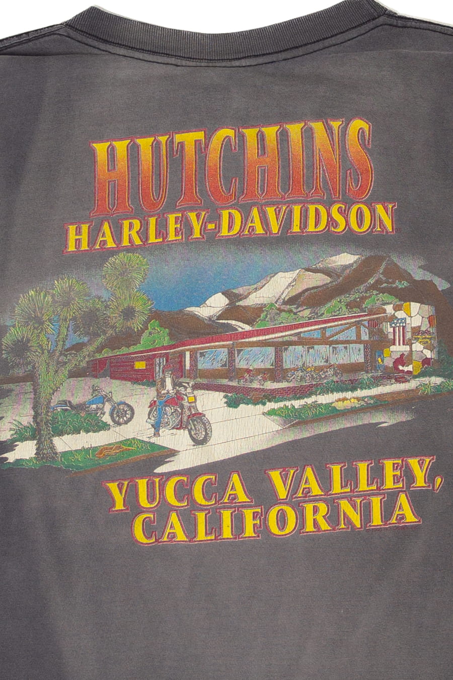 Vintage Yucca Valley California Harley Davidson T-Shirt (1990s)