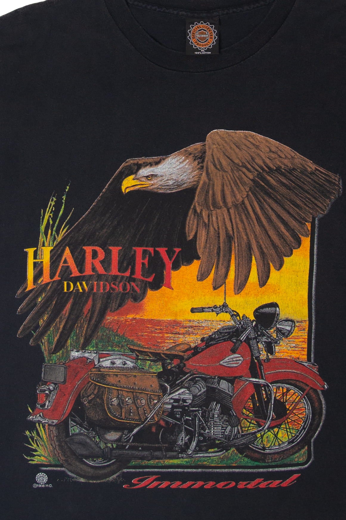 Vintage "Immortal" Harley Davidson T-Shirt (1990s)