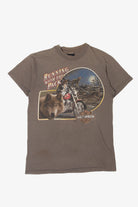 Vintage "Running With The Pack" Seacost Harley Davidson T-Shirt (1980s)
