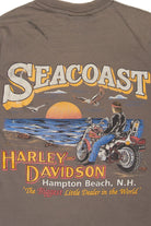 Vintage "Running With The Pack" Seacost Harley Davidson T-Shirt (1980s)