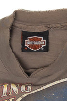 Vintage "Running With The Pack" Seacost Harley Davidson T-Shirt (1980s)