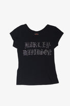 Rhinestones Dothan Alabama Harley Davidson T-Shirt (2010s)